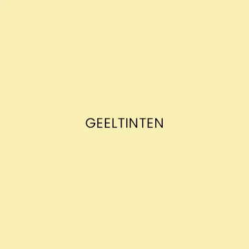 Geeltinten