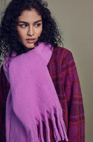 Pink Scarf